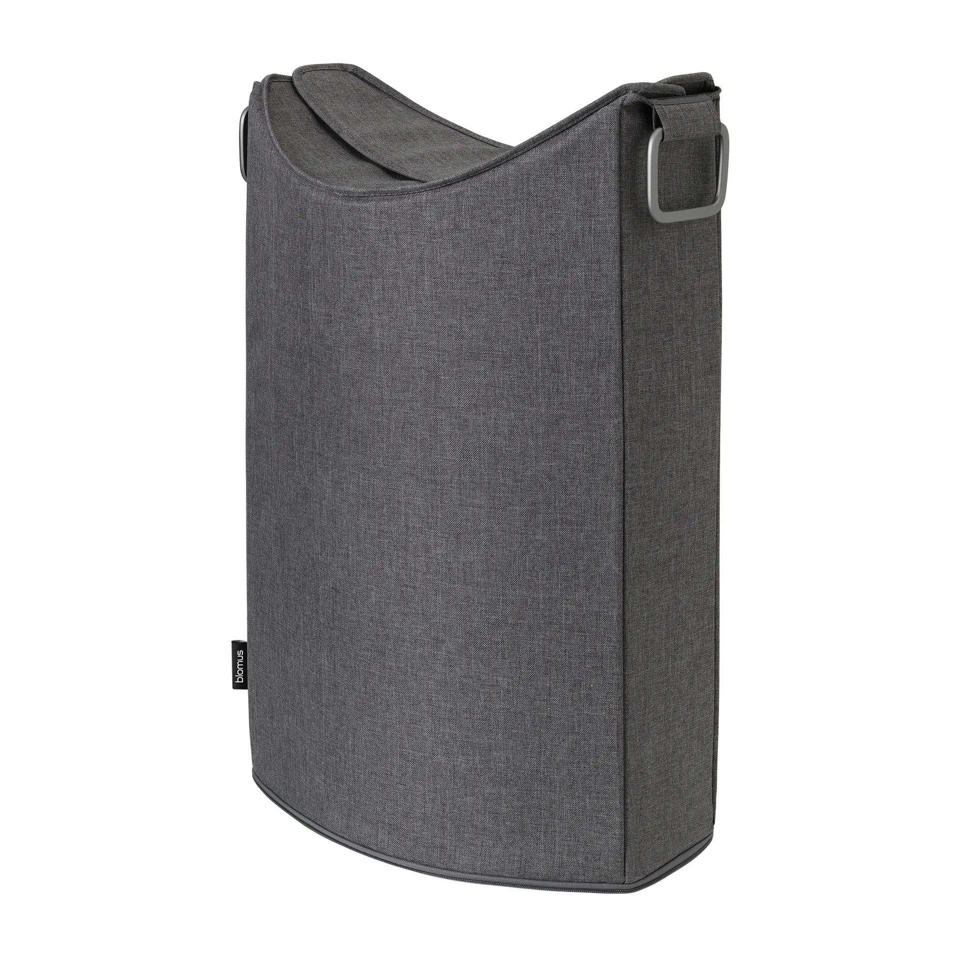 Frisco laundry basket, Steel 灰色 blomus