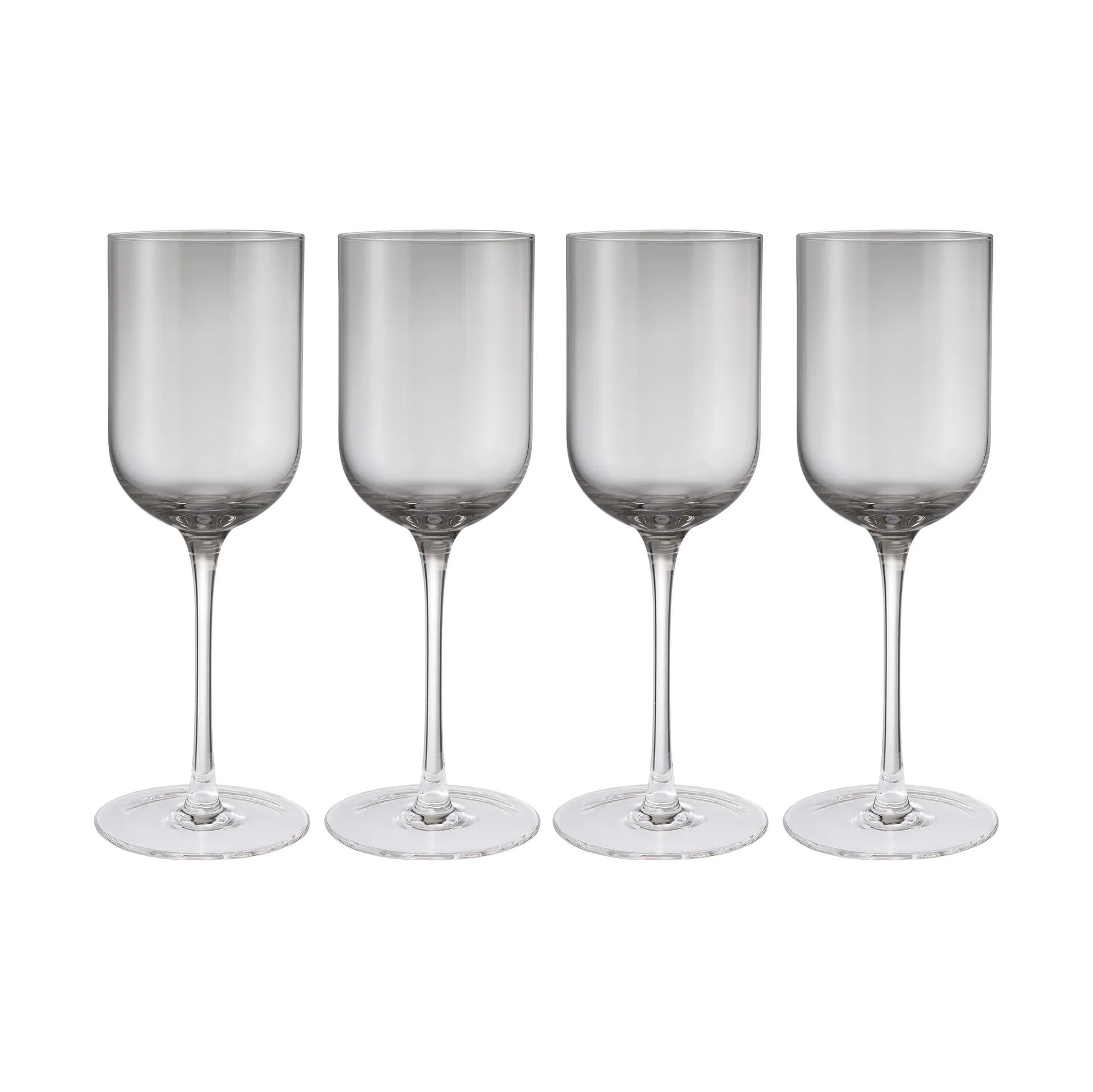 Fuumi 酒杯310ml 4只装, 烟灰色_透明 blomus
