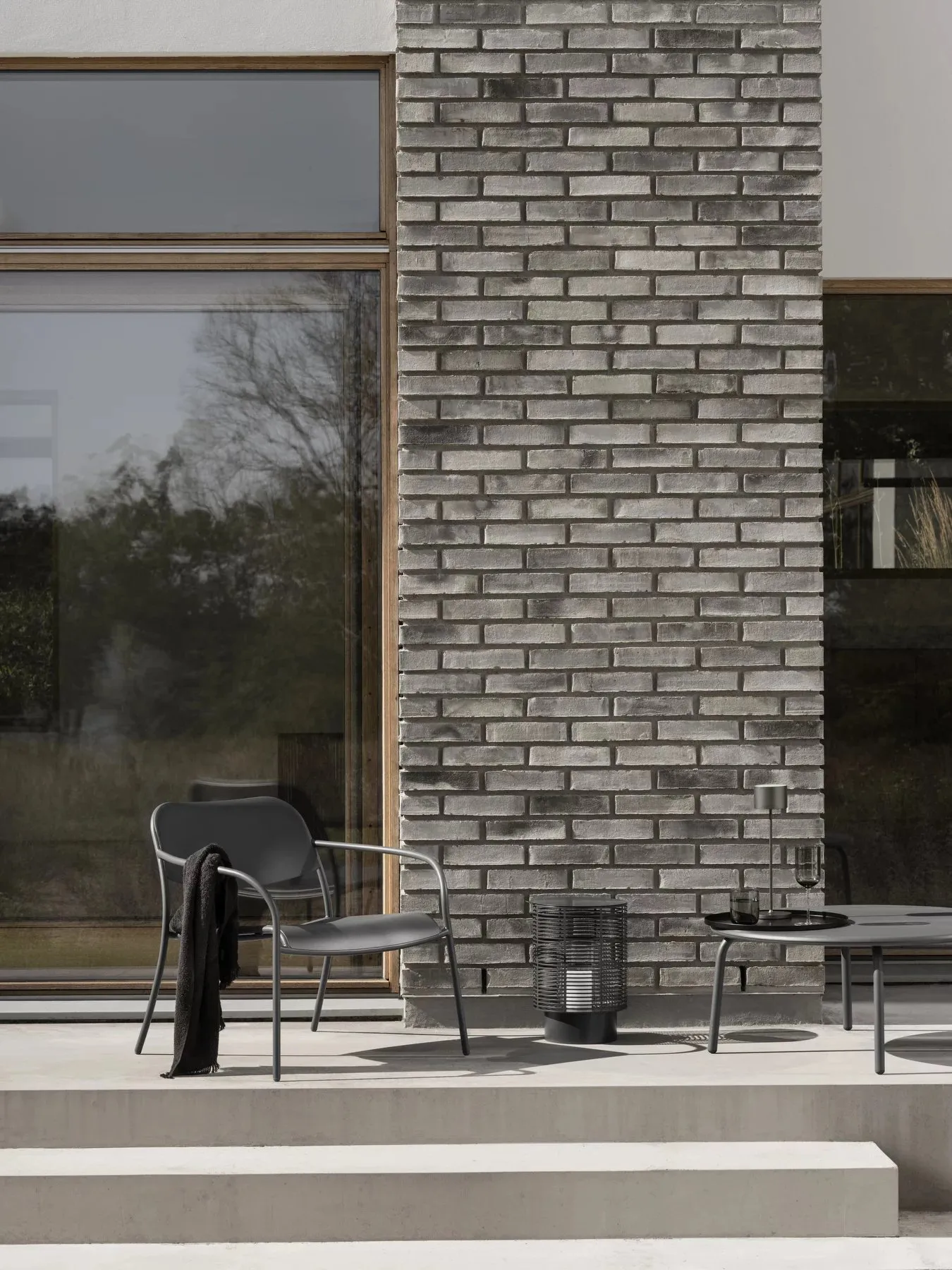 Fuumi 杯子/玻璃杯/酒杯 34 cl 四件套装, 烟熏 blomus