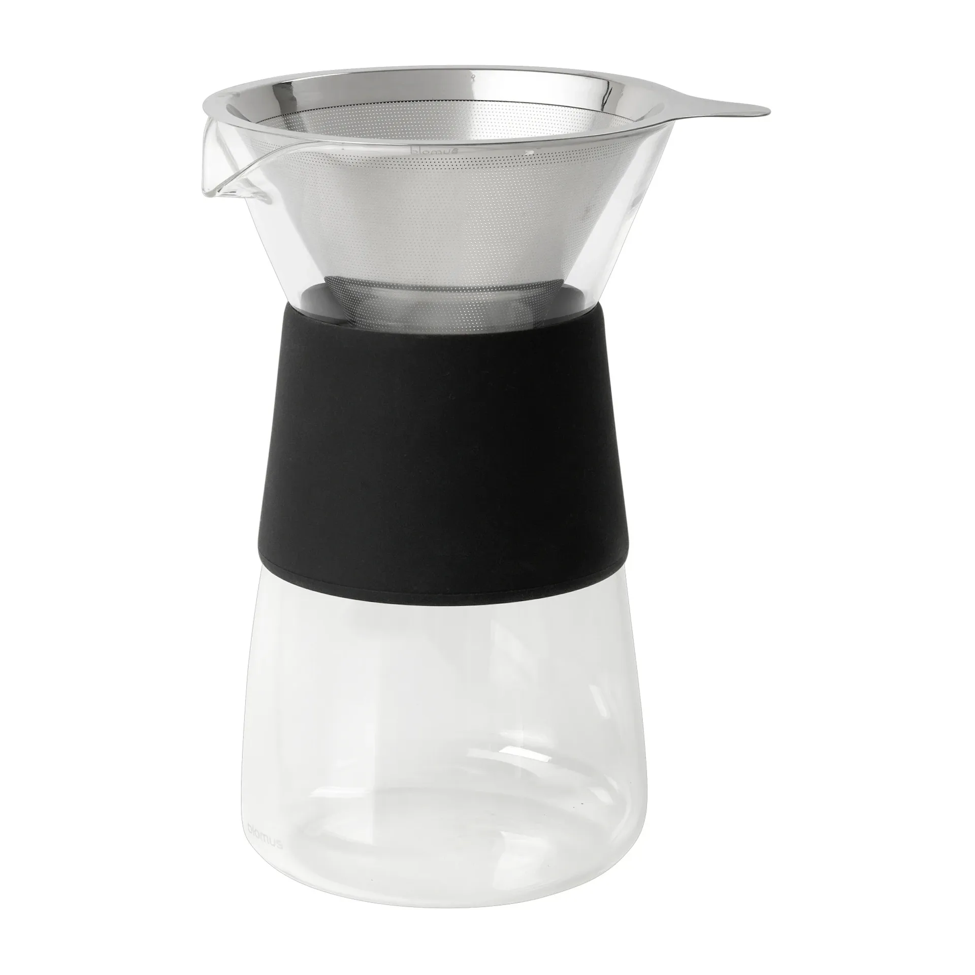 Graneo coffee machine, Glass-不锈钢 blomus