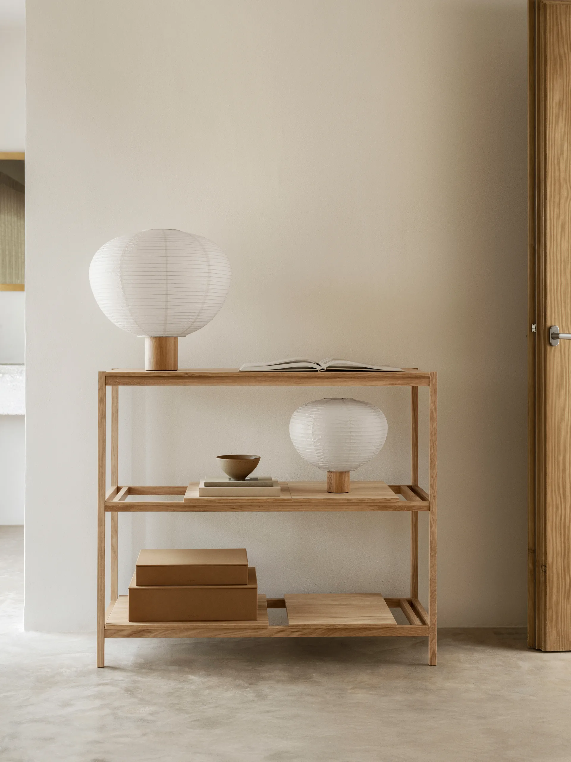 Kami 台灯, 橡木色_Ø32 cm blomus