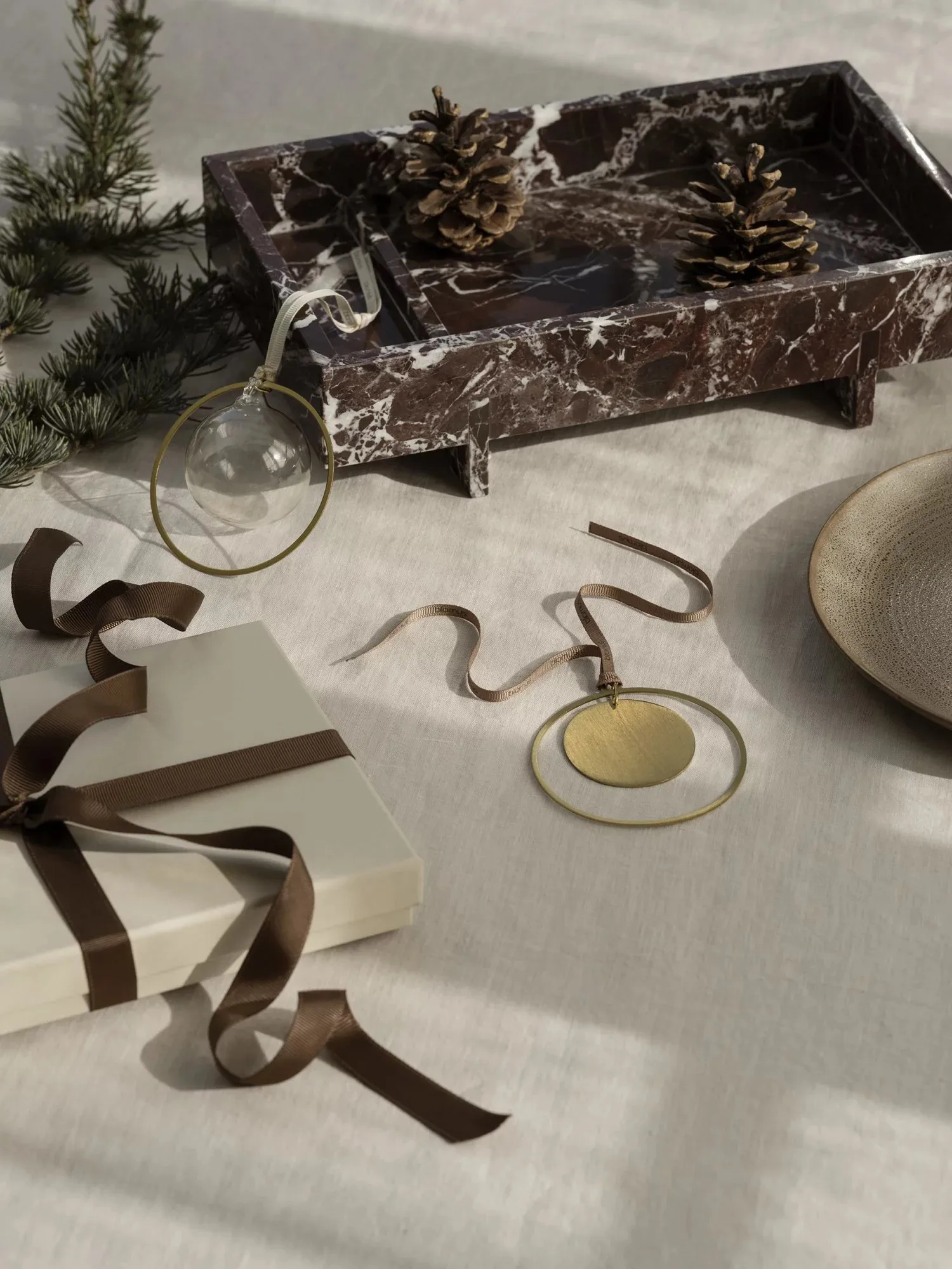 KITAI 圣诞摆设/挂件/装饰 8,5 cm 四件套装, 透明 blomus