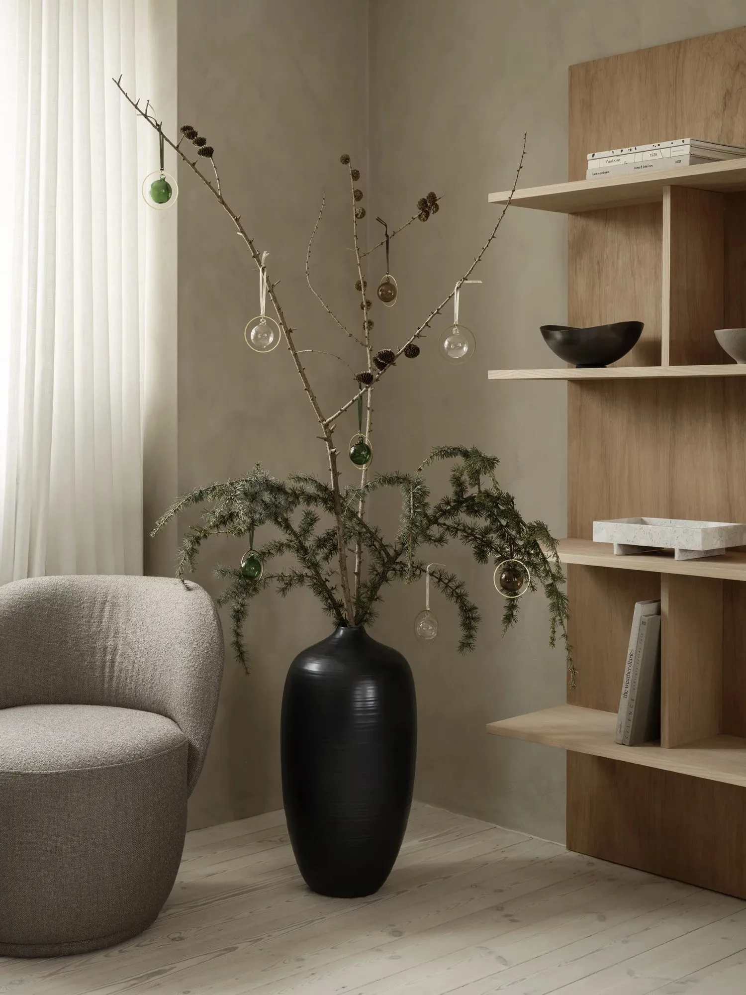 KITAI 圣诞摆设/挂件/装饰 8,5 cm 四件套装, 透明 blomus