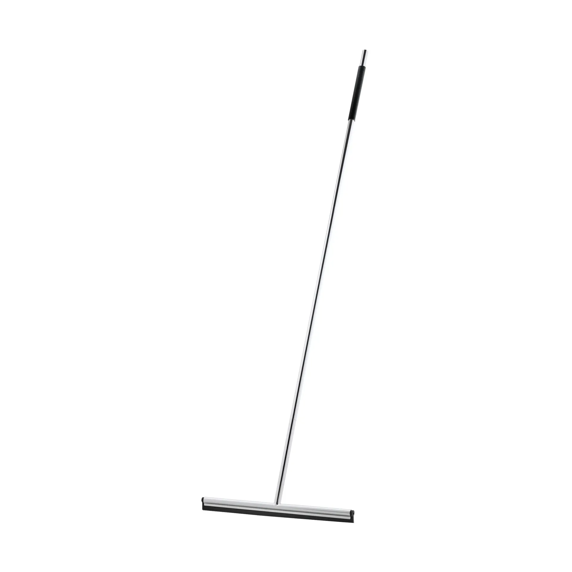 Lavea floor scraper with wall attachment, Stainless steel blomus