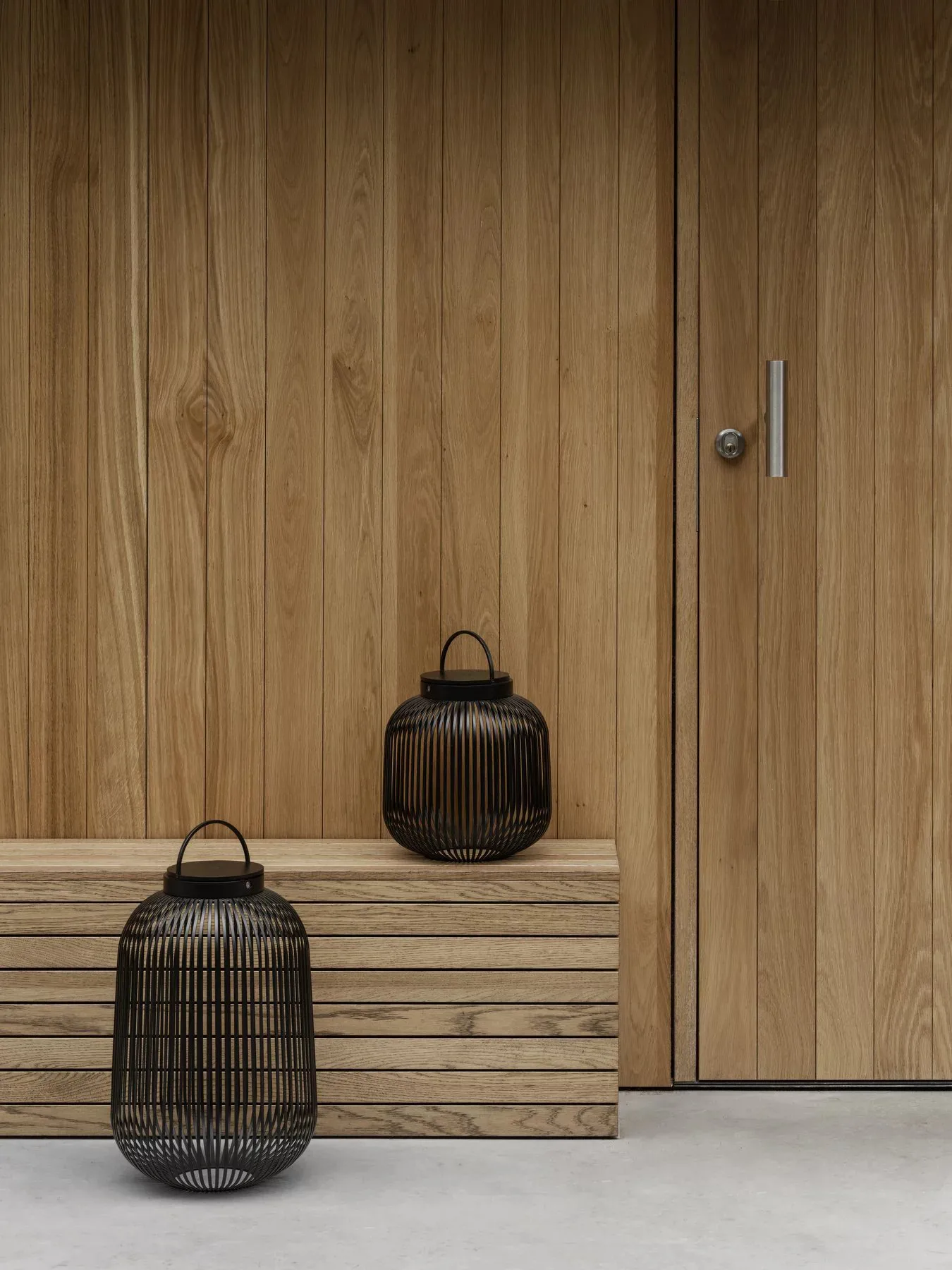 Lito LED 灯 L, 黑色 blomus