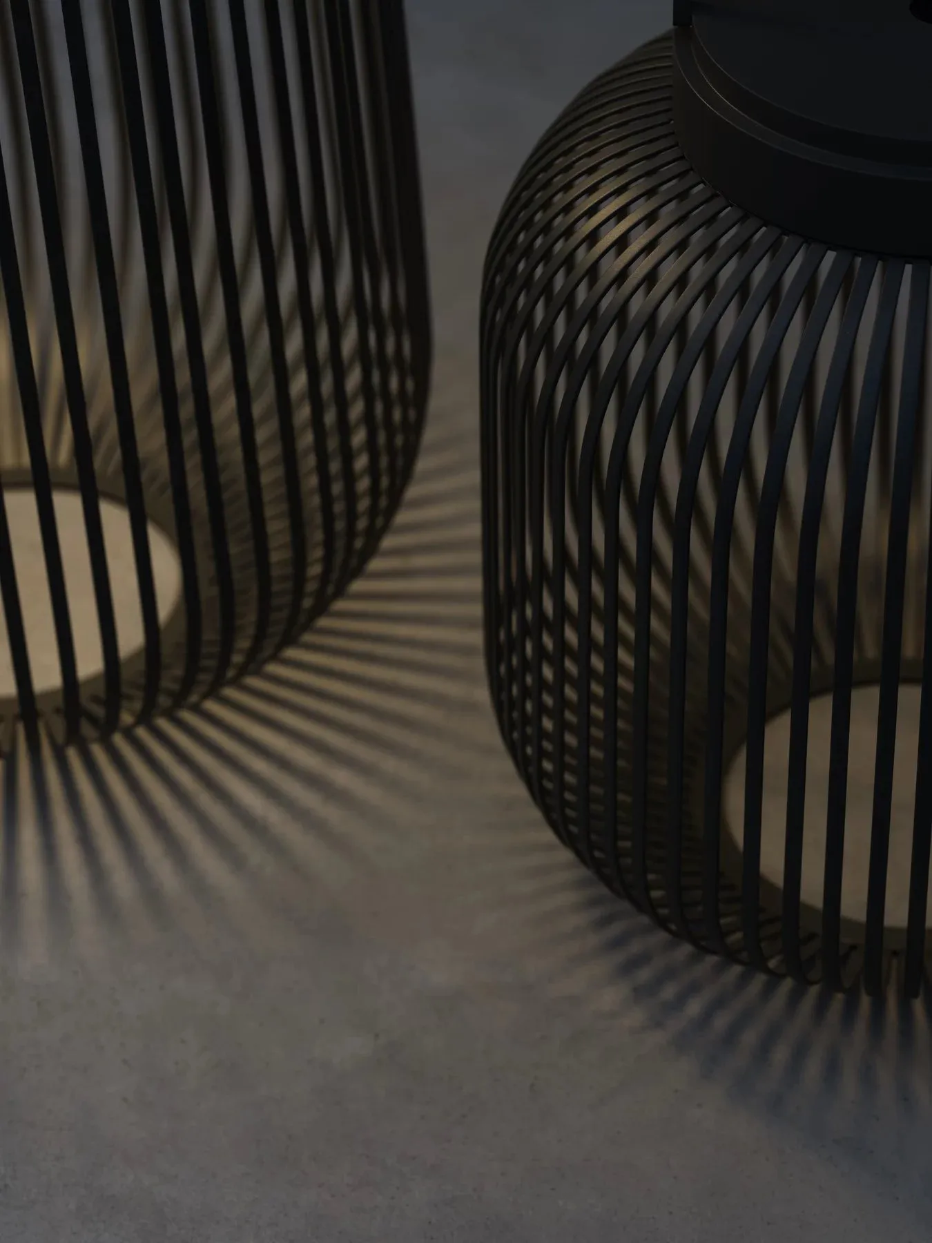 Lito LED 灯 L, 黑色 blomus