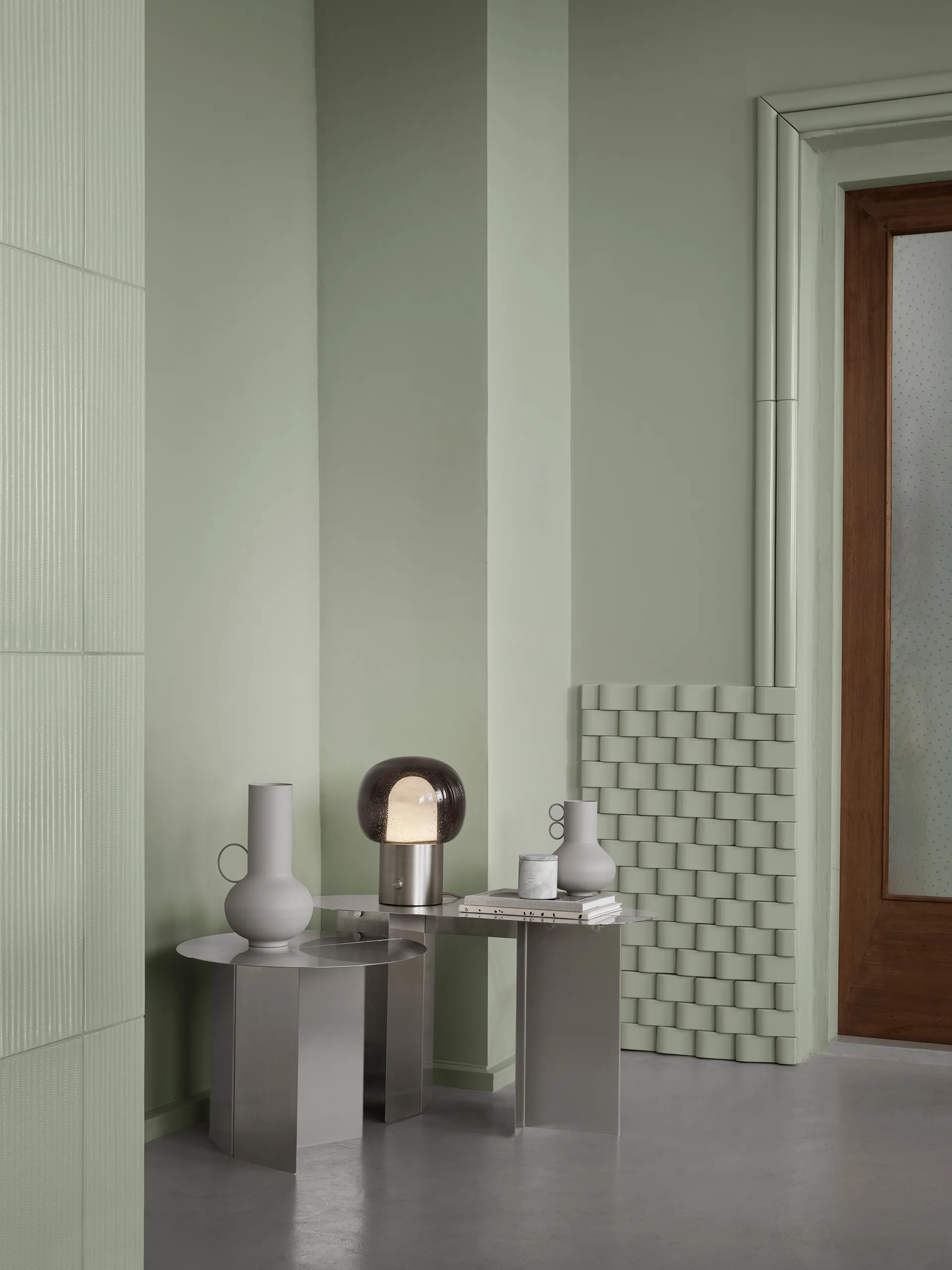 Loha 花瓶 20 cm, Moonbeam blomus