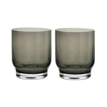 Lungo drinking glass 25 cl 两件套装 - Smoke - blomus