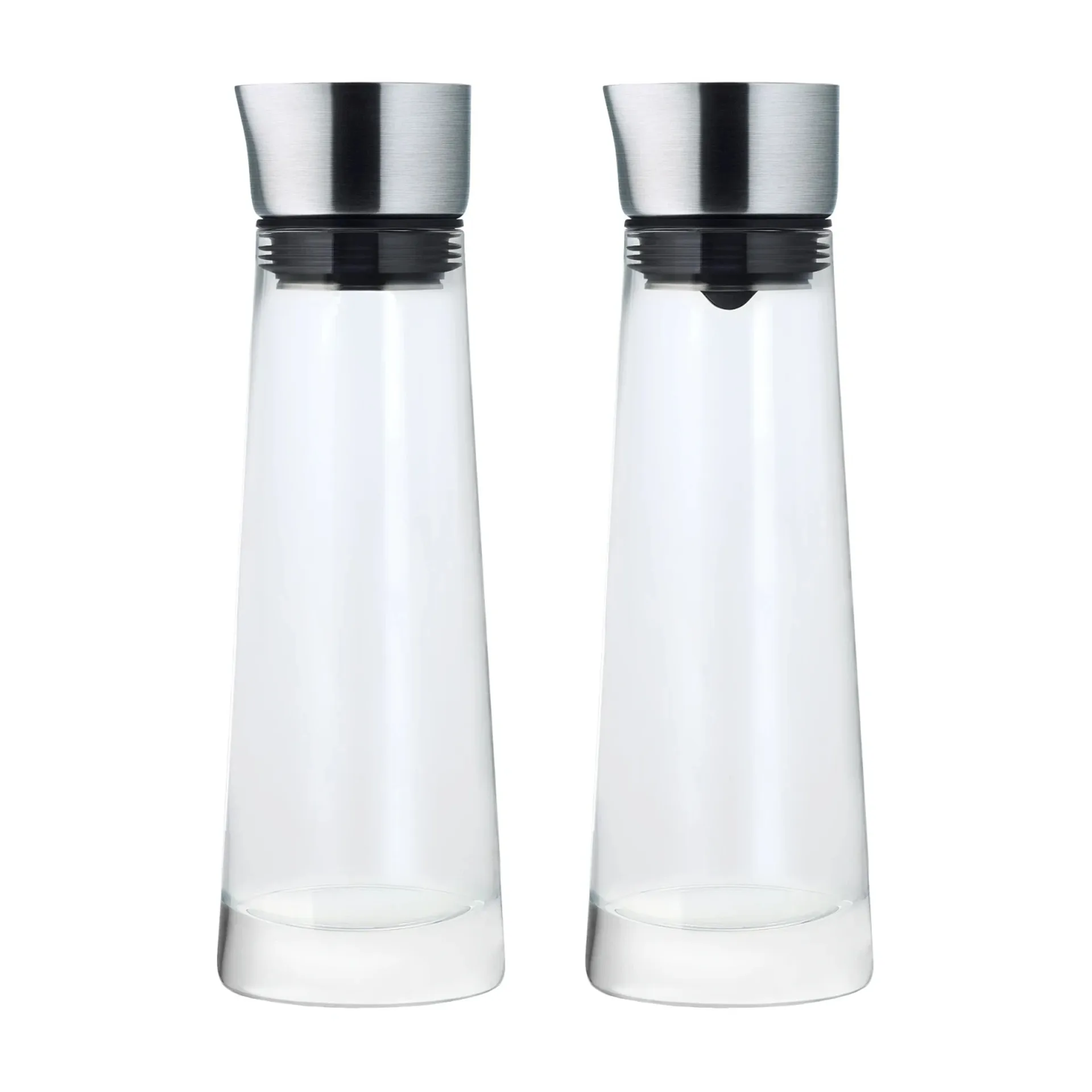 Macchiato set 糖罐 and milk jug, Glass-不锈钢 blomus