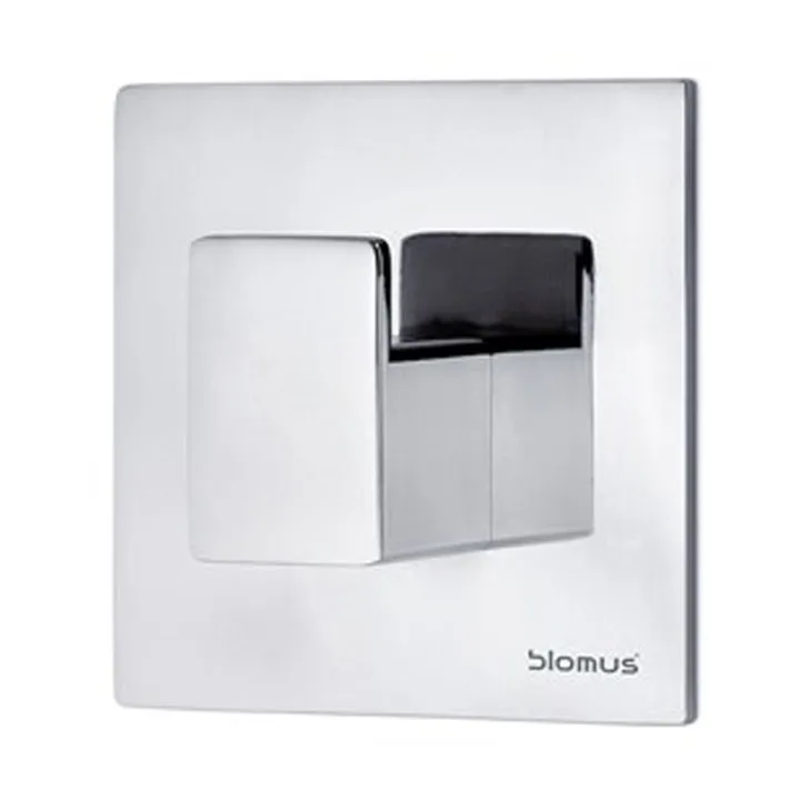Menoto 自粘挂钩6x6cm - 抛光不锈钢 - blomus