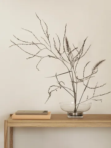 MIYABI 雅 M号花瓶直径23cm - 透明色 - blomus