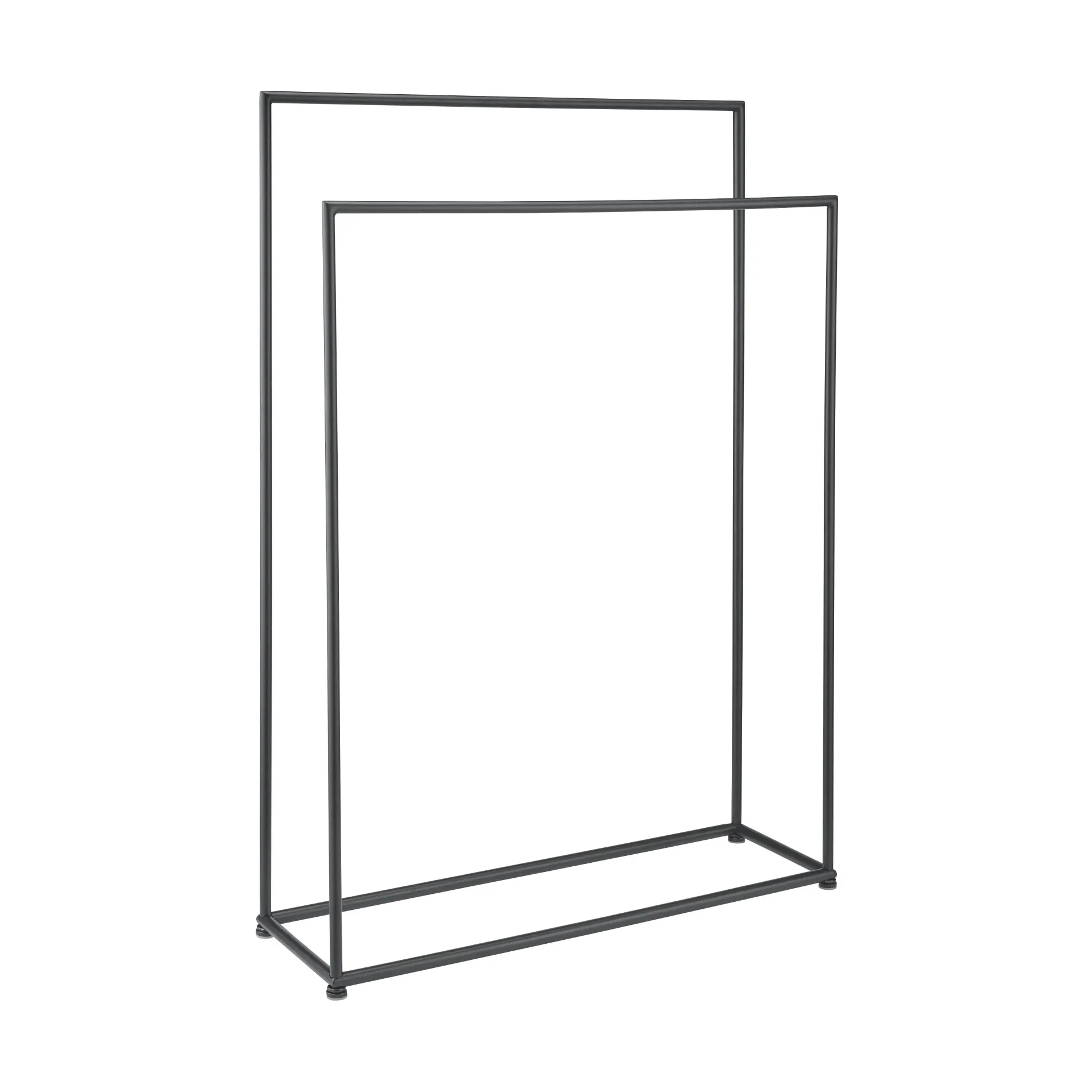 Modo 莫多毛巾架, 黑色_86x60x18.5cm blomus