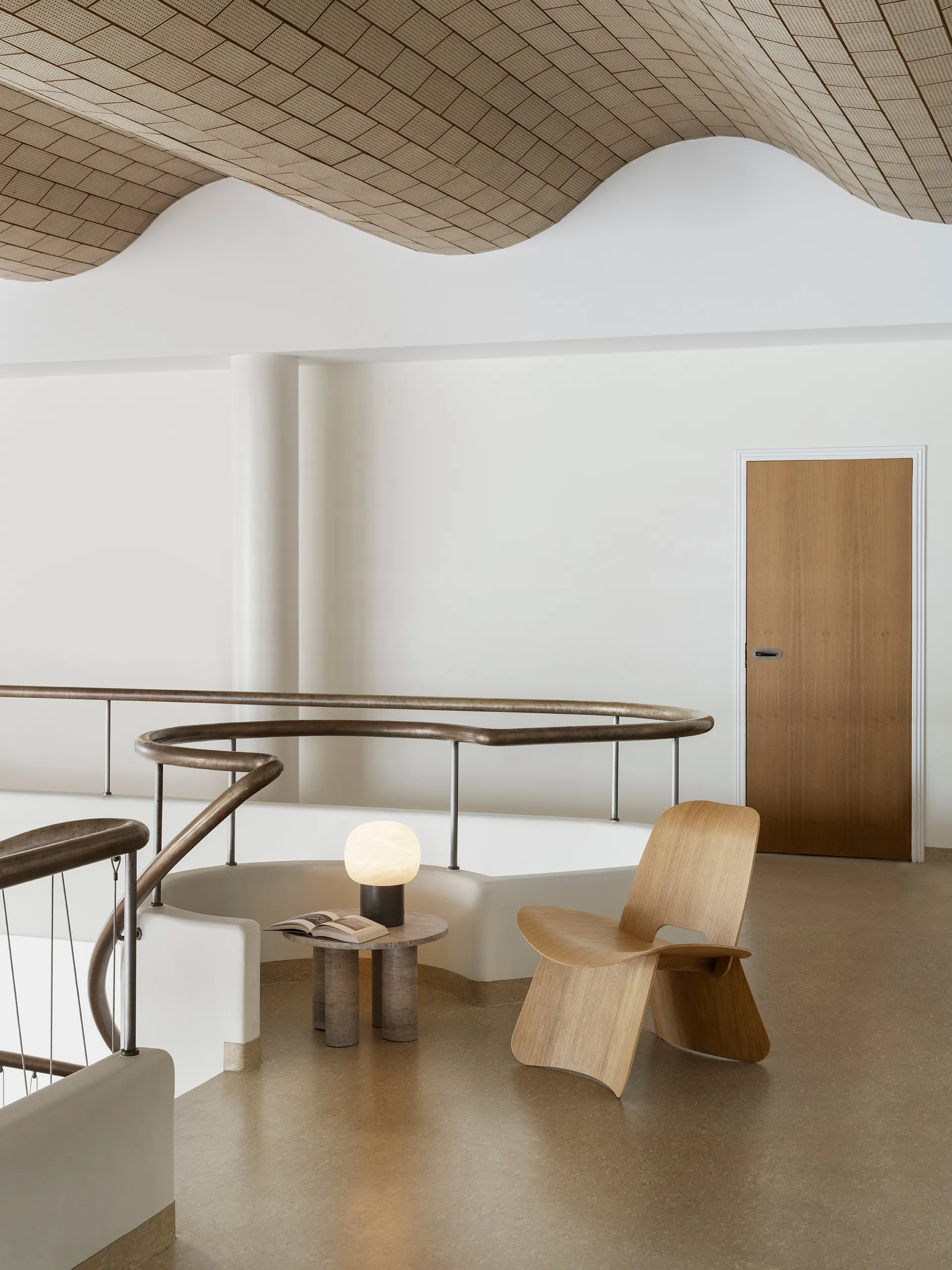 Nagomi 椅子, Oiled plywood blomus