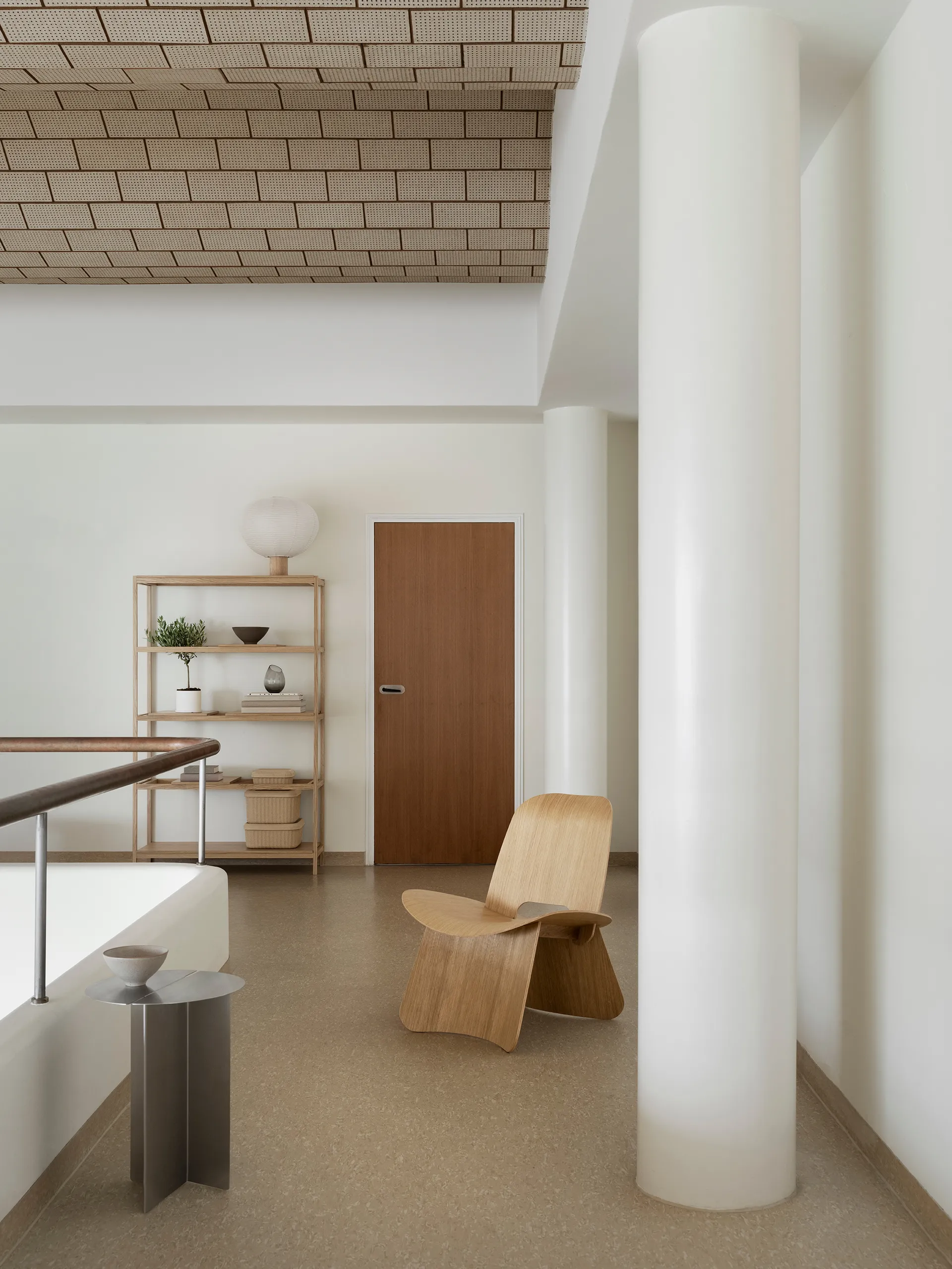 Nagomi 椅子, Oiled plywood blomus