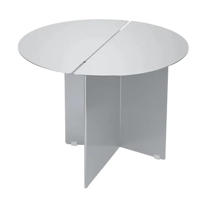 ORU 边几 中号 Ø50cm - 哑光不锈钢 - blomus