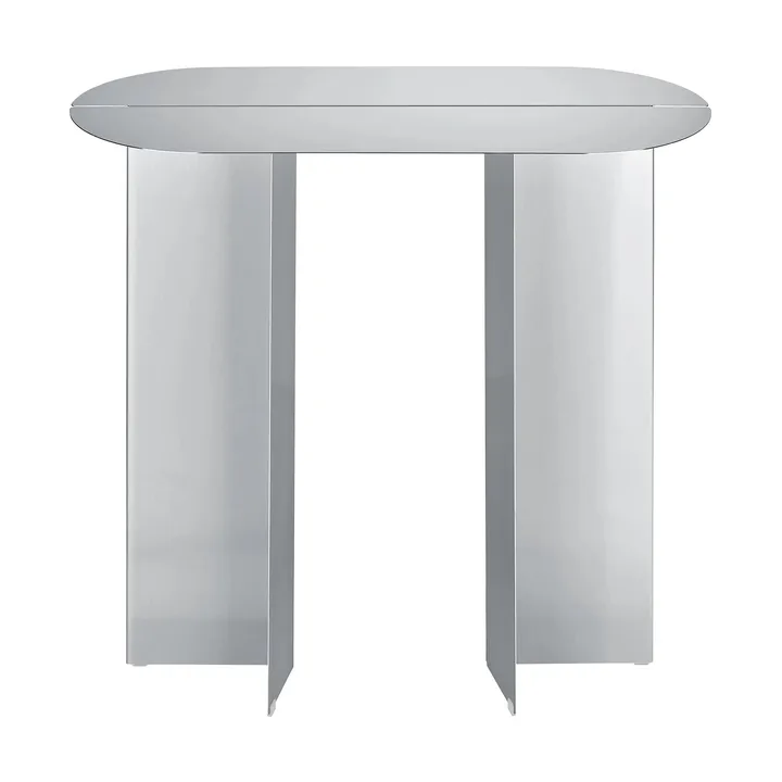ORU 边几 80x35x75cm - 哑光不锈钢 - blomus