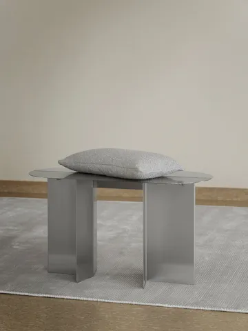 ORU 长凳 80x45cm - 哑光不锈钢 - blomus
