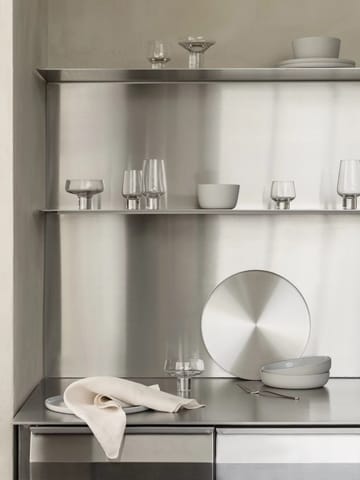 PEASY 托盘 L Ø38 cm - 不锈钢 - Blomus