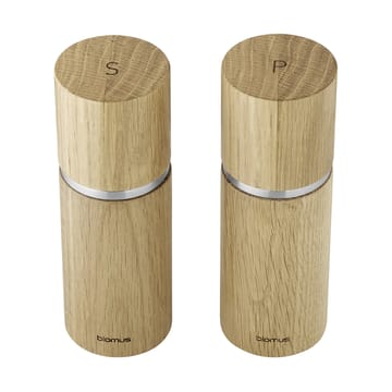 Pepe Salt 和 Pepper Grinder 套装 15 cm - 自然木色 - Blomus