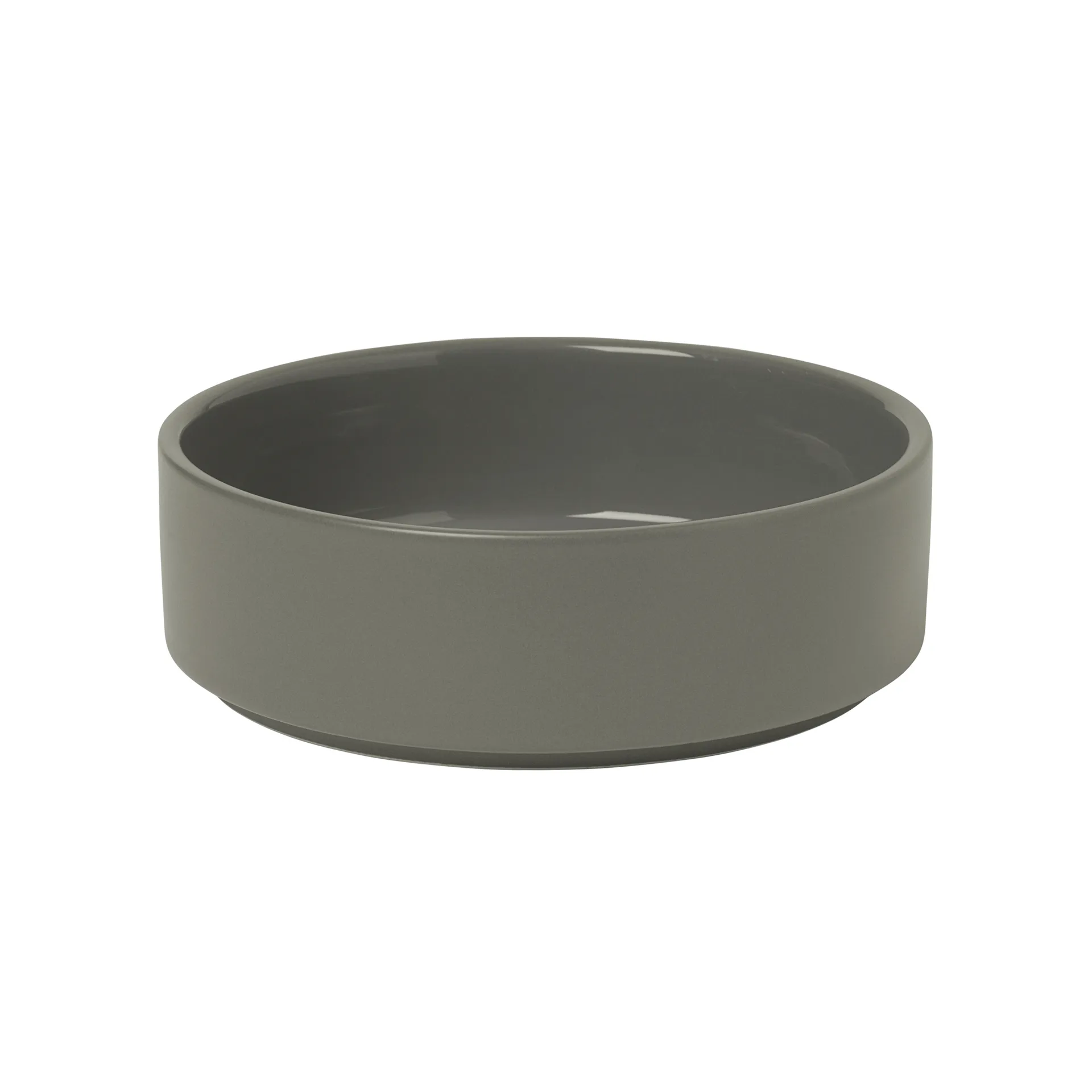 Pilar 矮碗直径14cm, 锡灰色 blomus