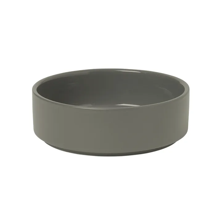 Pilar 矮碗直径14cm - 锡灰色 - blomus