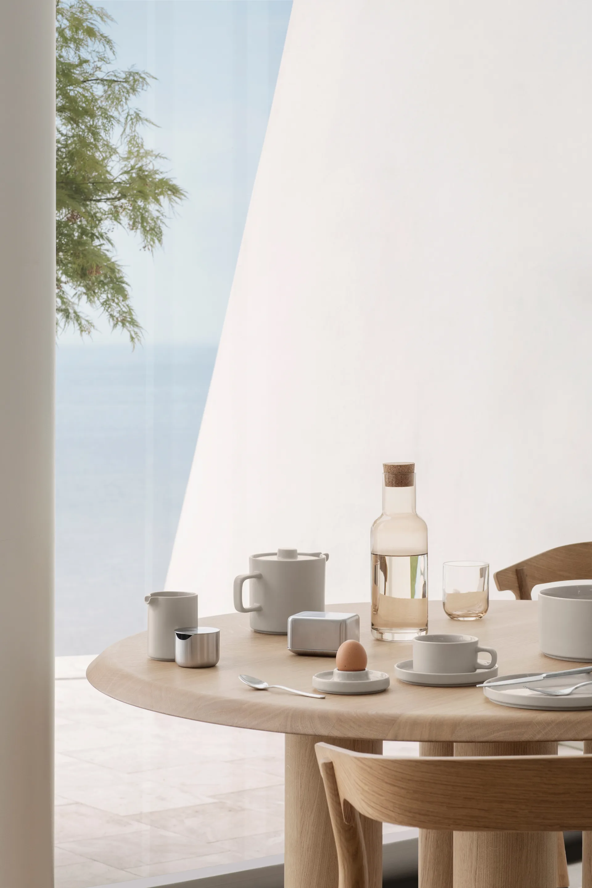 Pilar 碗  Ø20 cm, Moonbeam blomus