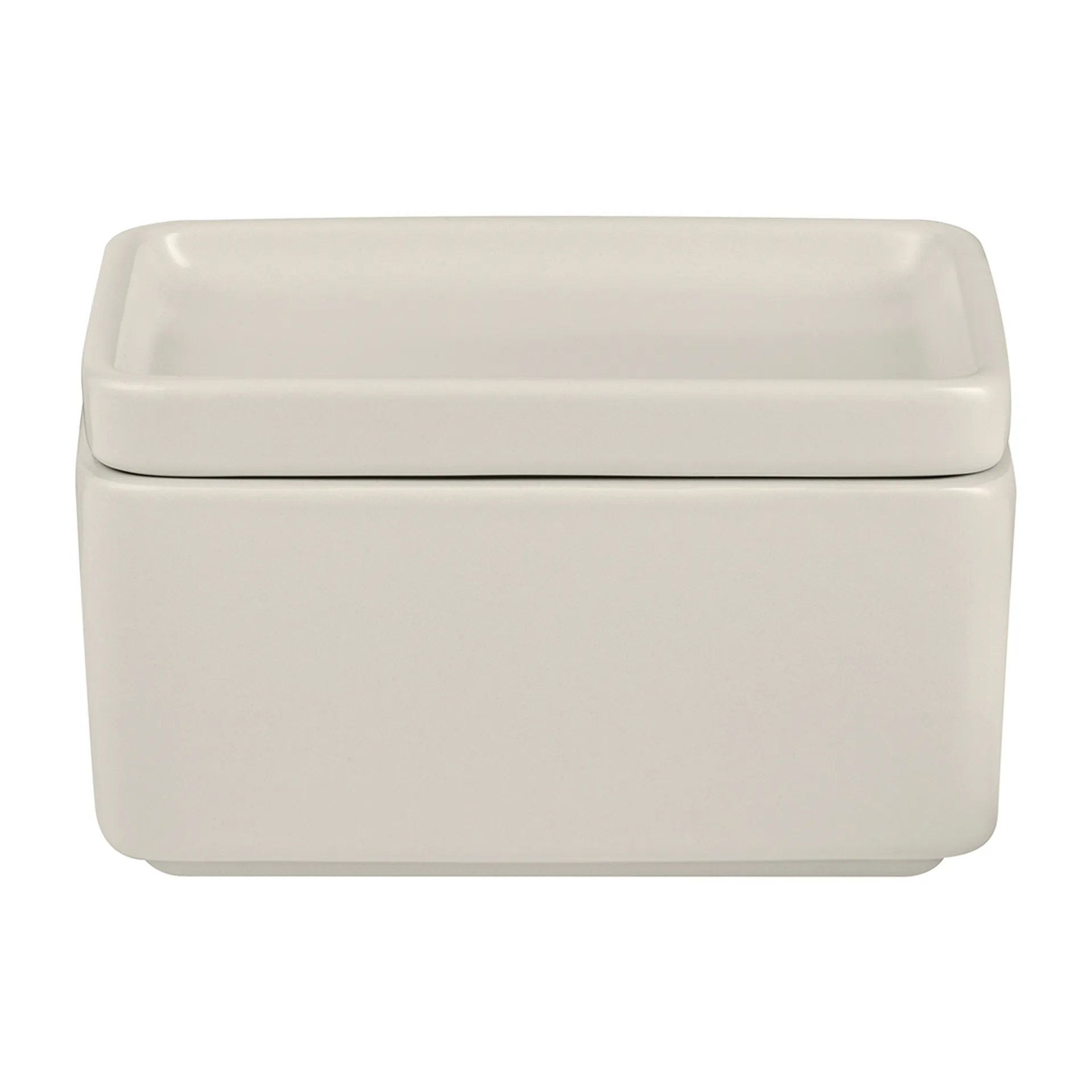 Pilar butter dish - storage box 250 ml, Moonbeam blomus