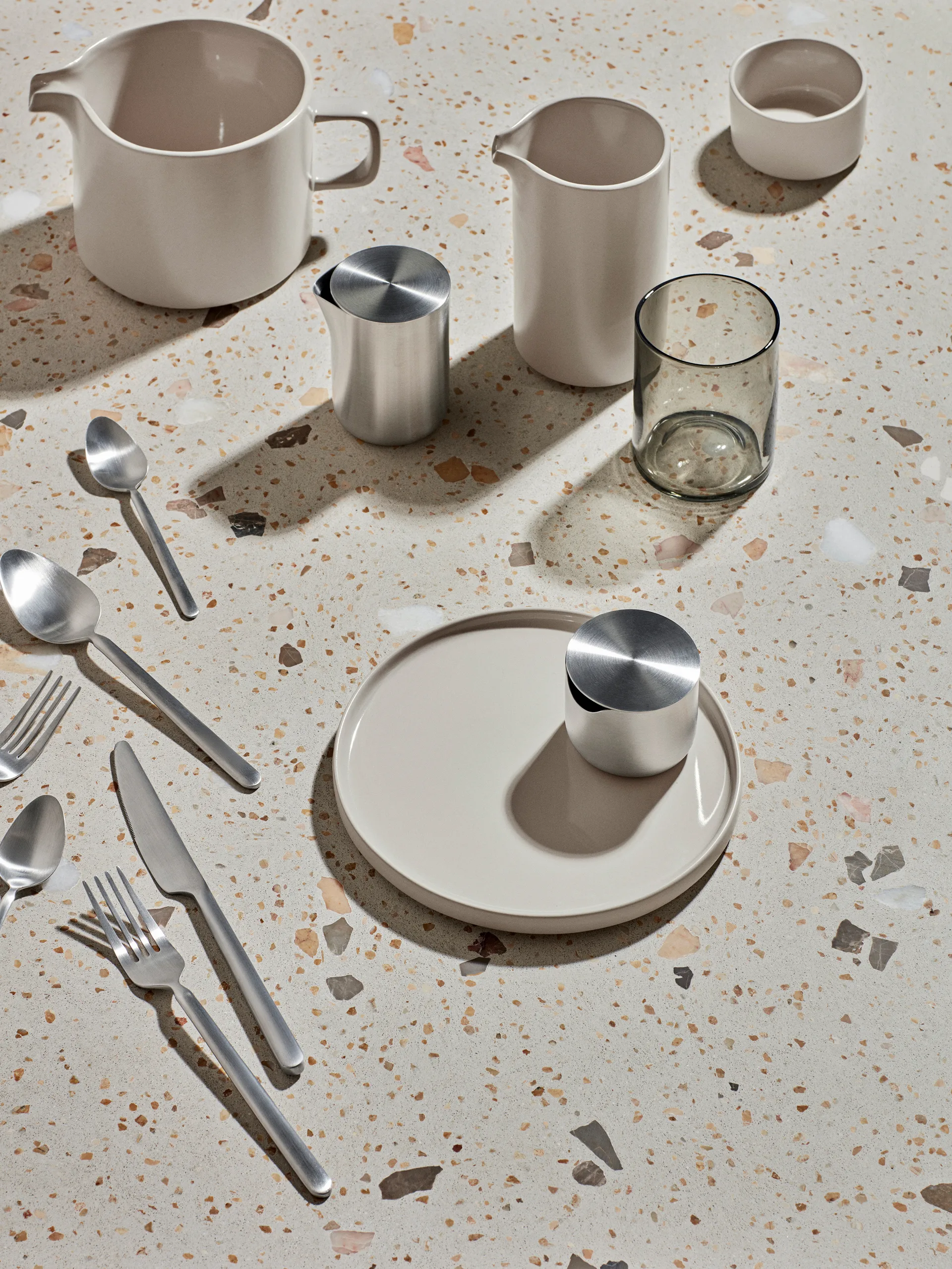 Pilar small 盘子 Ø 14 cm, Moonbeam blomus