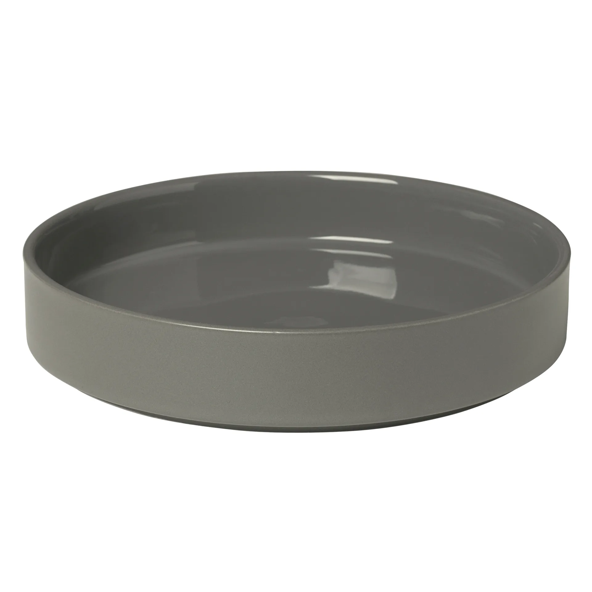 Pilar深盘直径20cm, 锡灰色 blomus