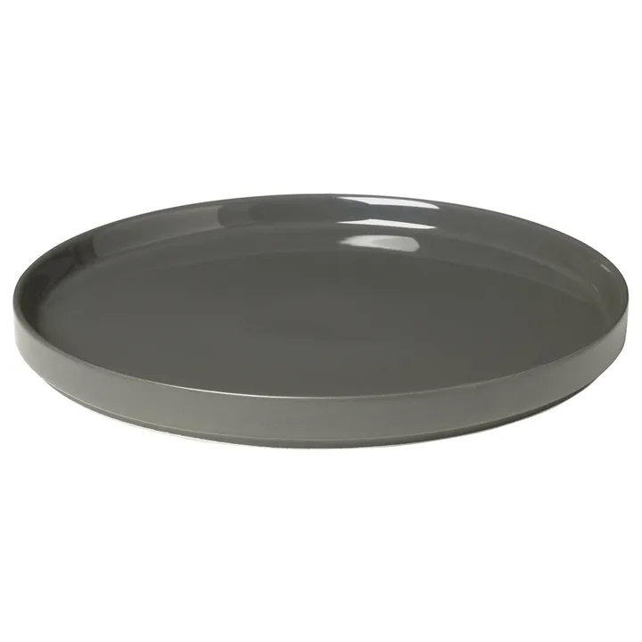 Pilar正餐盘直径27cm - 锡灰色 - blomus