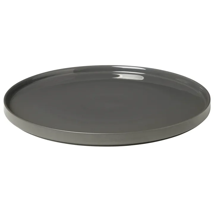 Pilar餐用盘直径35cm - 锡灰色 - blomus