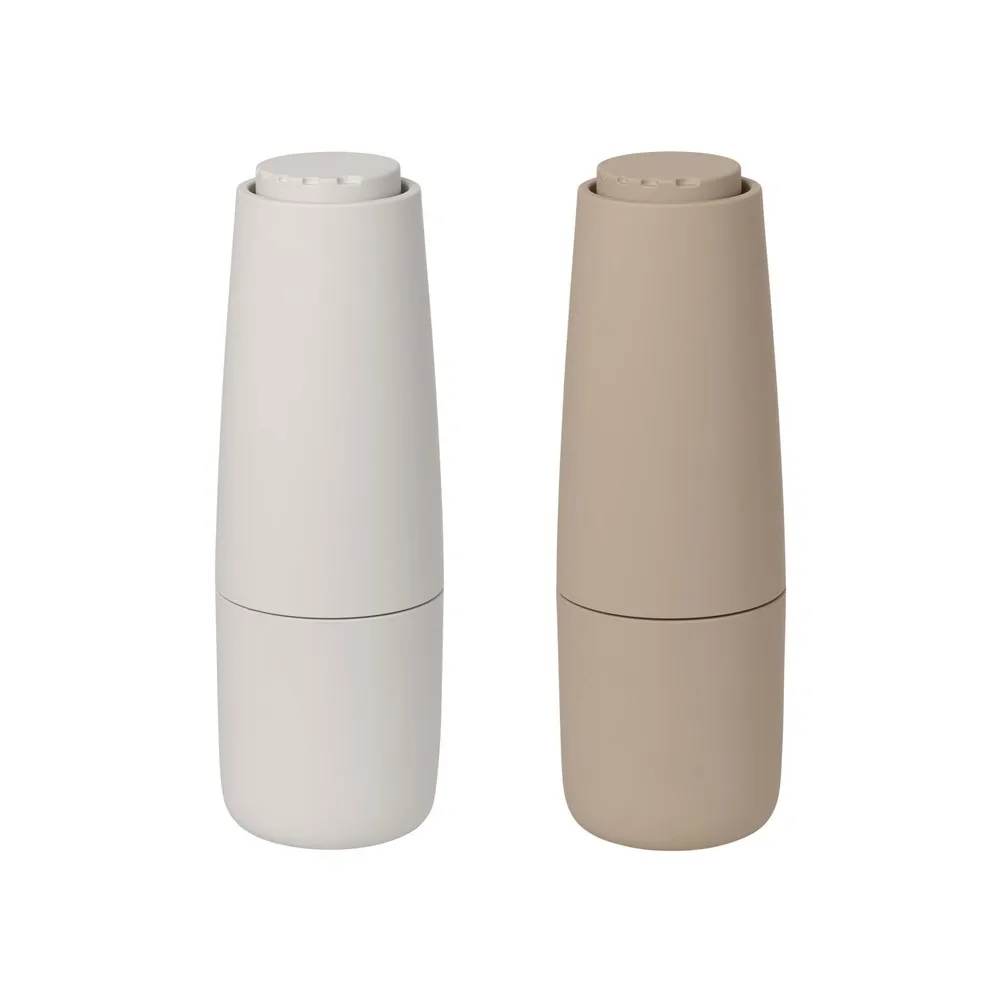 Salpi 塑料盐胡椒研磨器, 游牧_月光色_米色_灰色 blomus