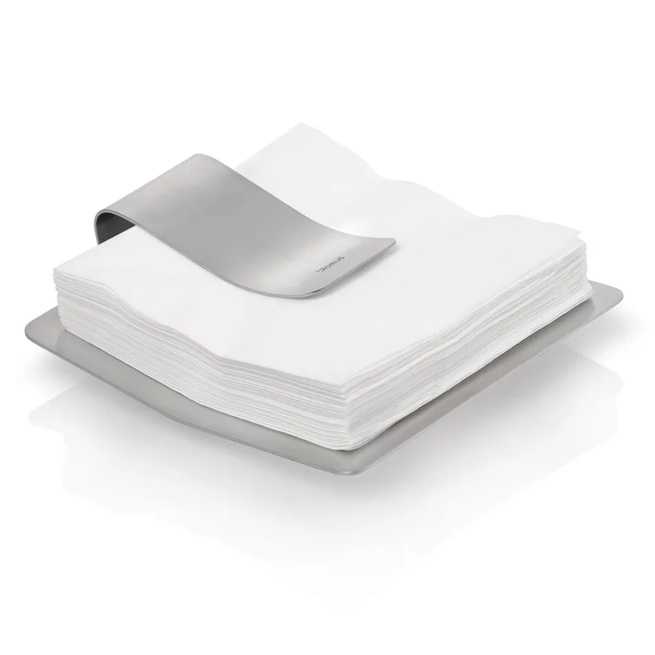 Scudo serviette holder, 不锈钢 blomus
