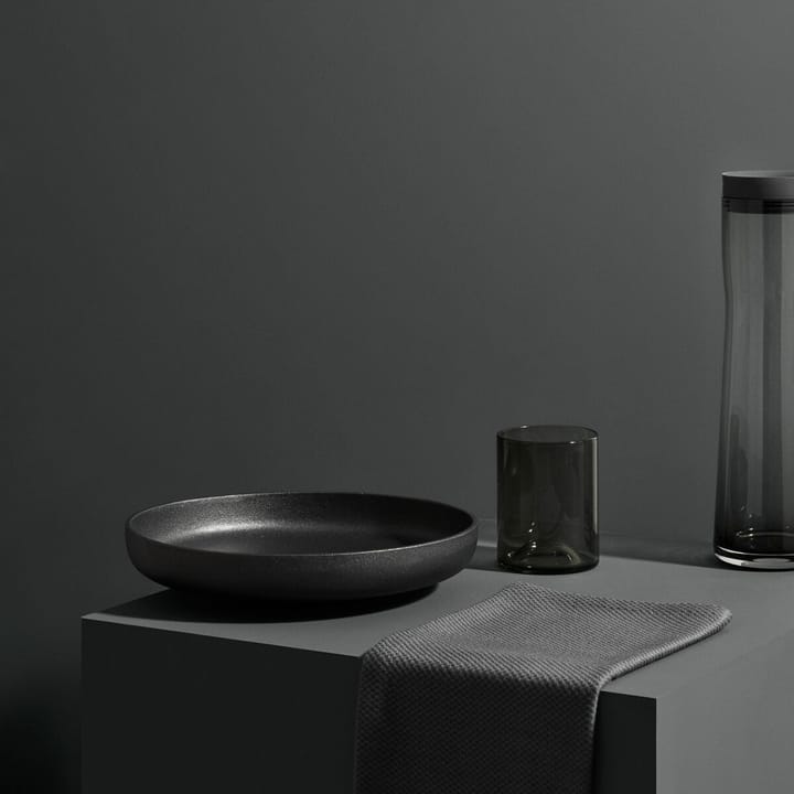 Splash water carafe 1 L, 黑色 blomus
