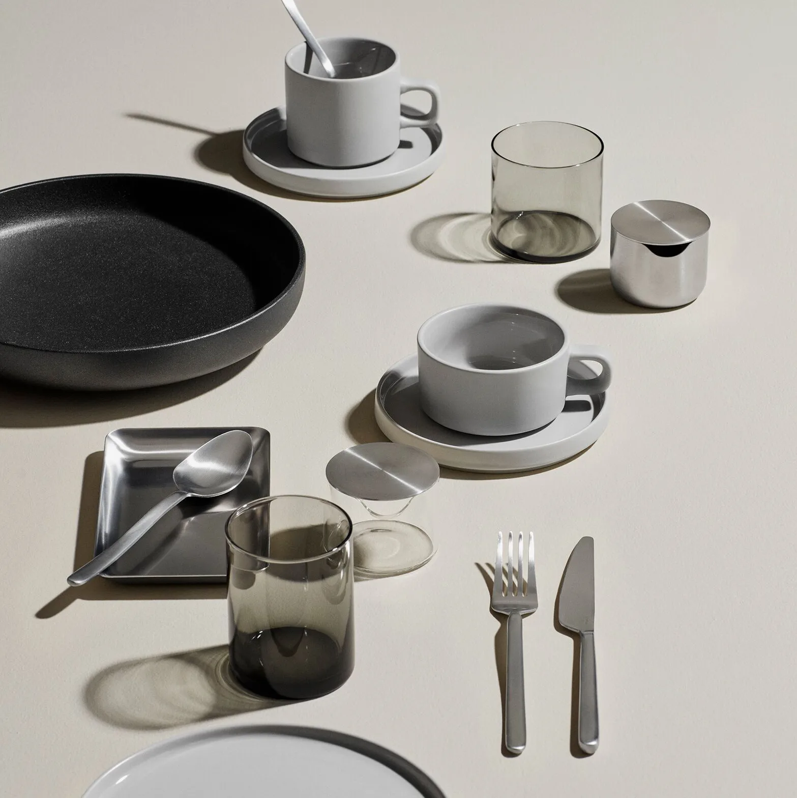 STELLA银色餐具, 16件装 blomus