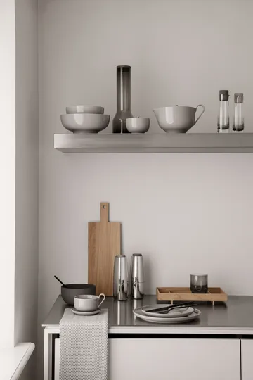 STELLA 餐具 cutlery black - 16 pieces - blomus