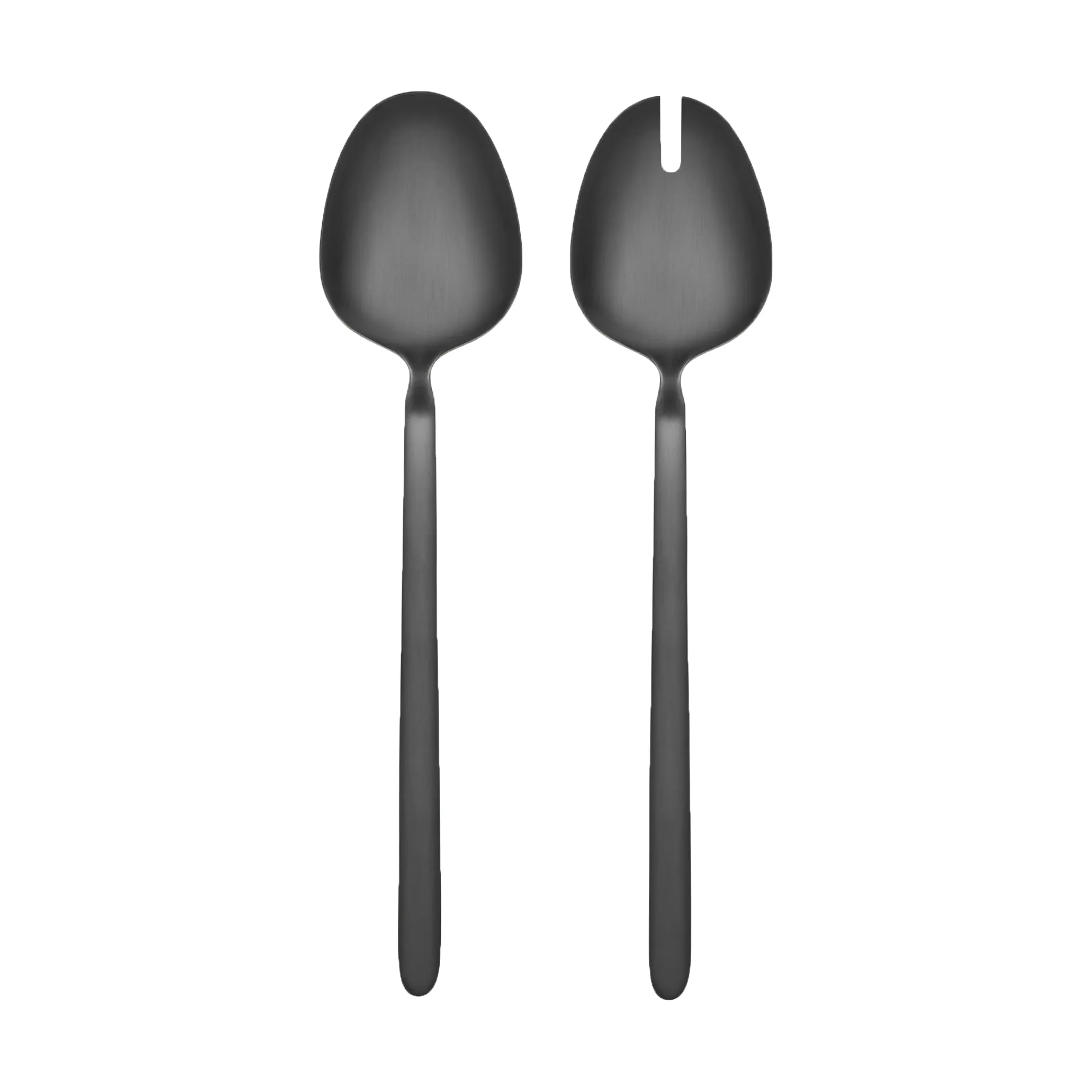 STELLA salad 刀叉勺 black 两件套装, 28 cm blomus
