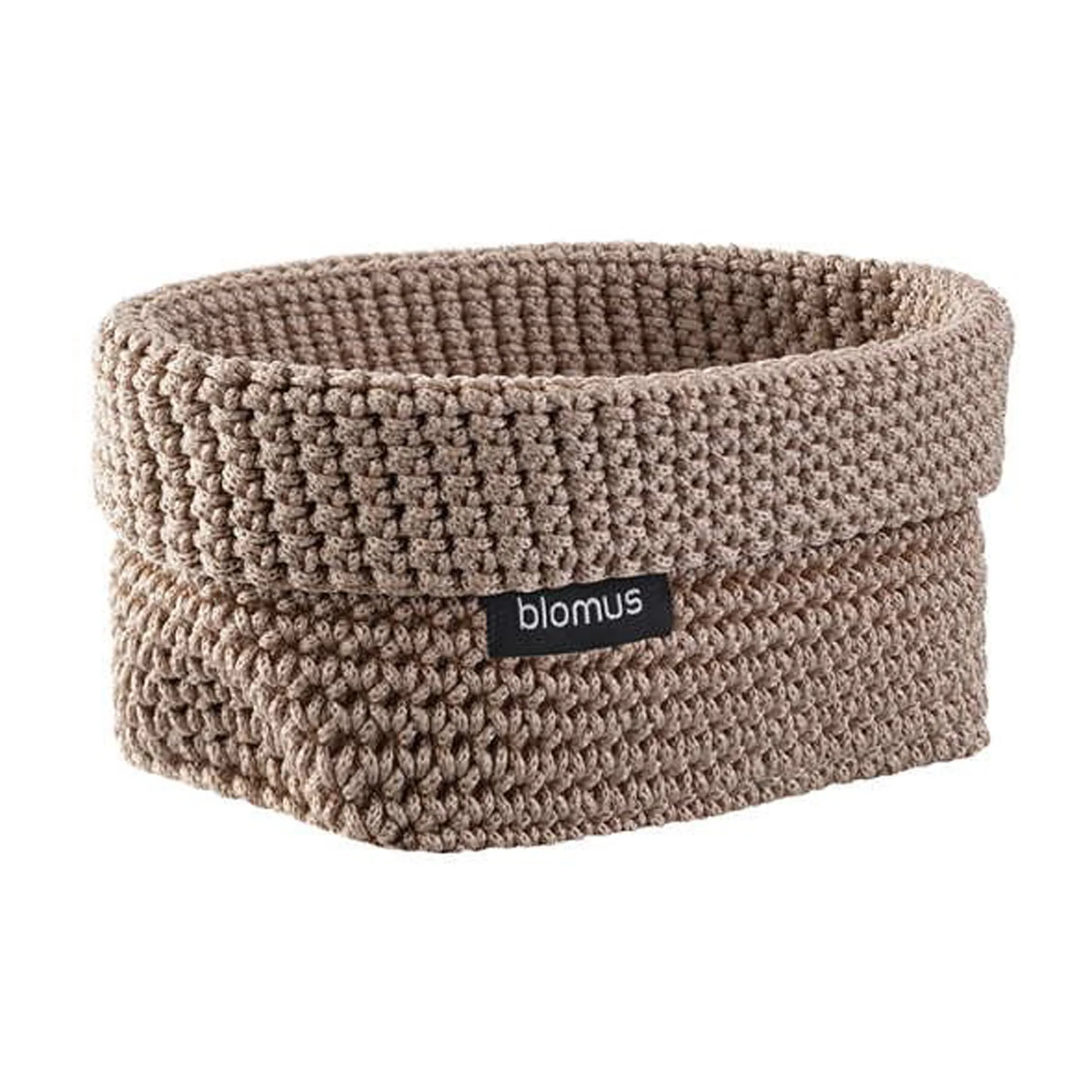 Tela textile basket M 10x15 cm, Bark blomus