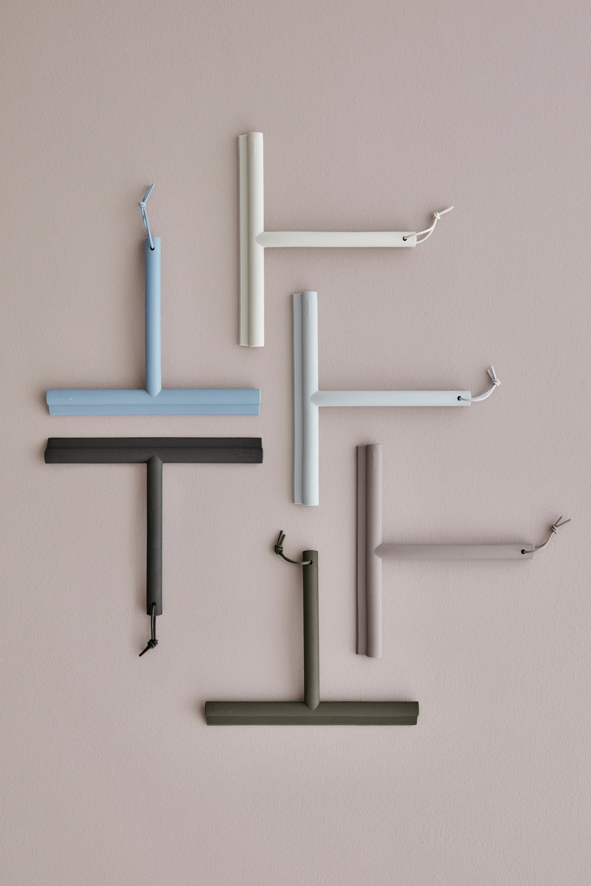 Vipo shower scraper with 挂钩, Magnet blomus