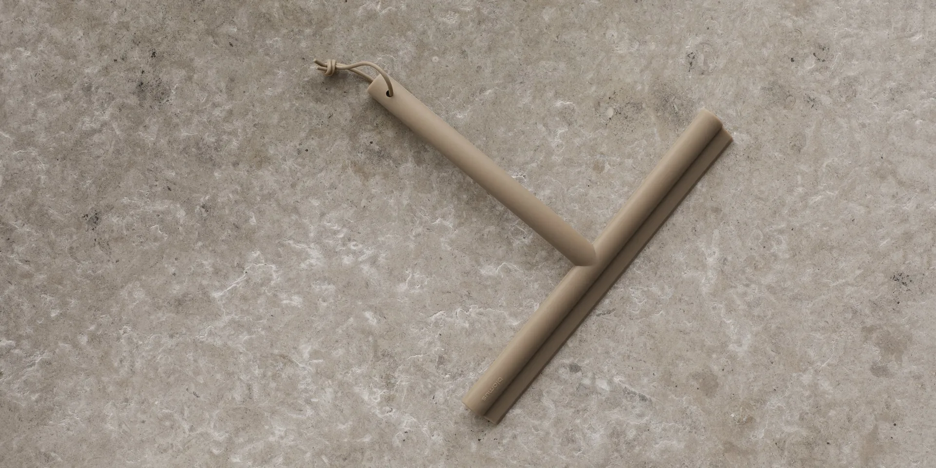 Vipo 带挂钩淋浴刮水器, 棕褐色 blomus