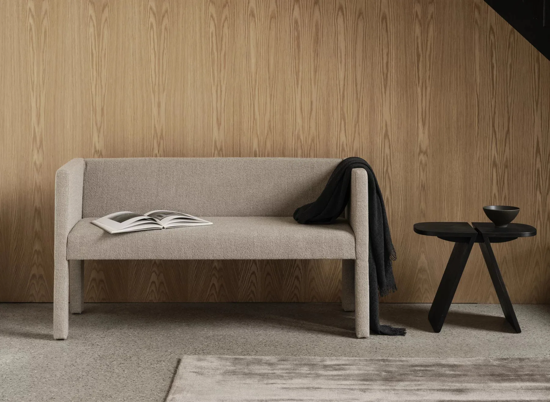 Visca 地毯 中号 160x240cm, 米色 blomus
