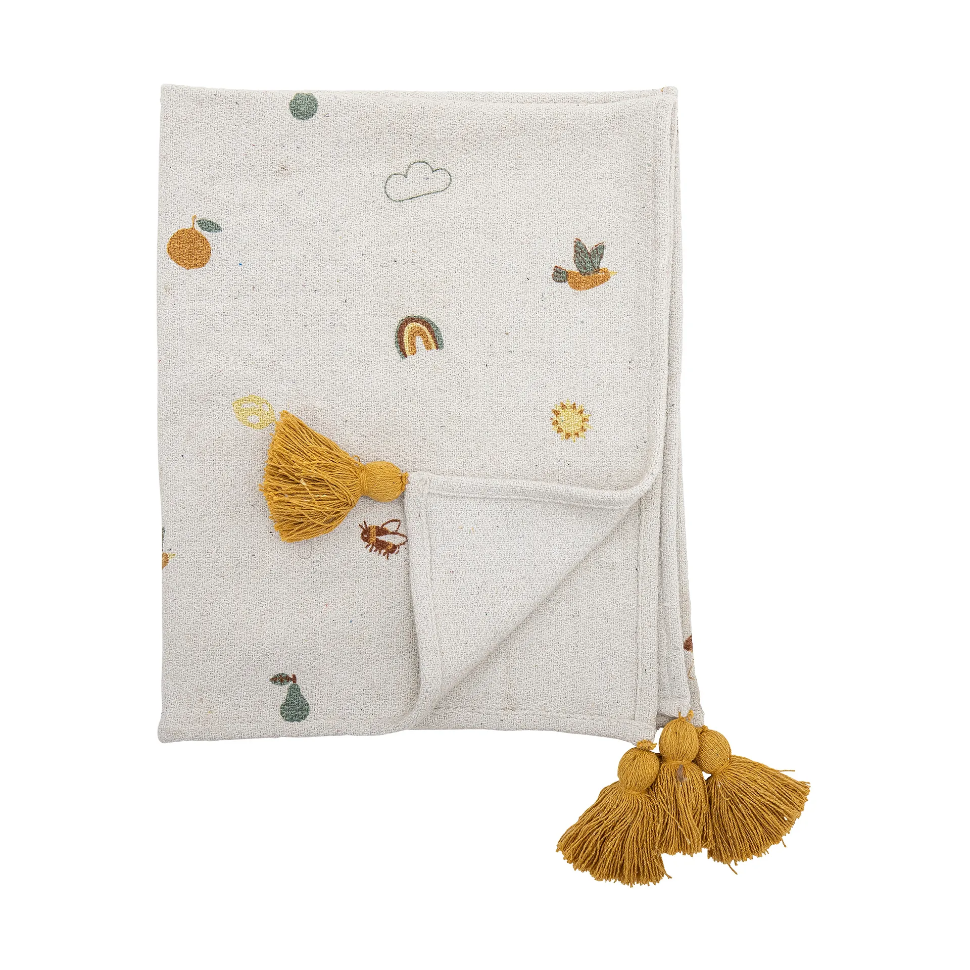 Agnes 毯子 80x100 cm, Nature Bloomingville