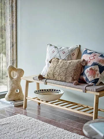 Aiko 靠枕|靠垫 45x45 cm - 原色/自然色 - Bloomingville