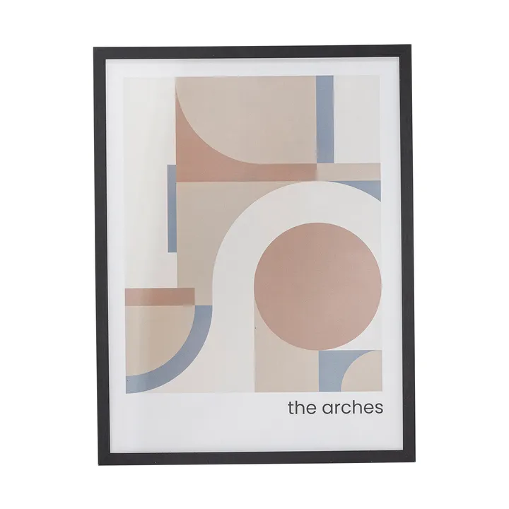 Arches 装饰画 32x42cm - 黑色框架 - Bloomingville