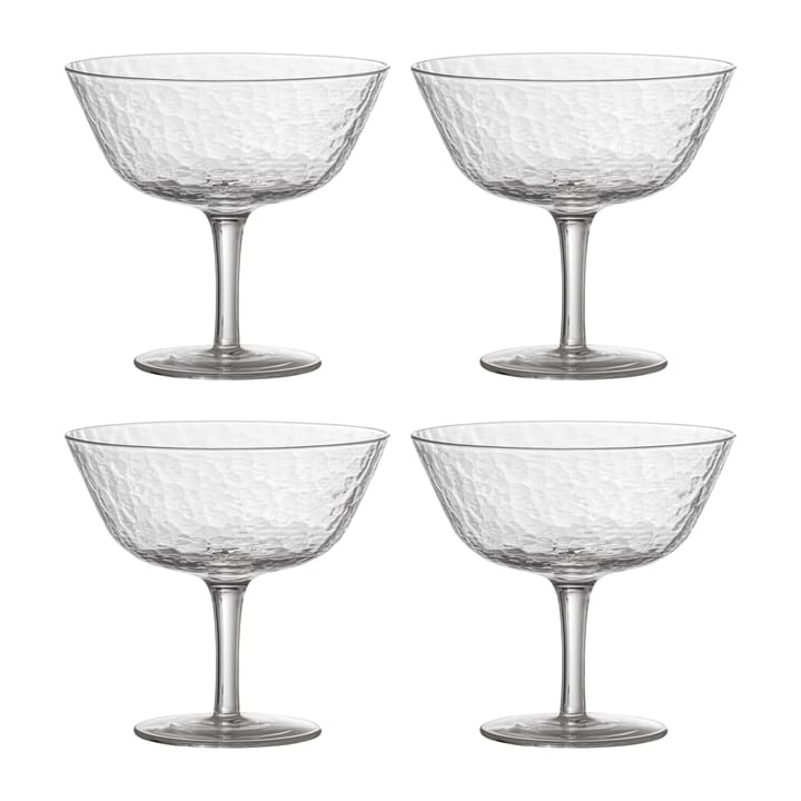 Asali cocktail glass 41 cl 四件套装, Clear Bloomingville