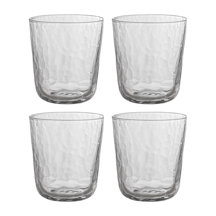 Asali drinking glass 21 cl 四件套装, Clear Bloomingville
