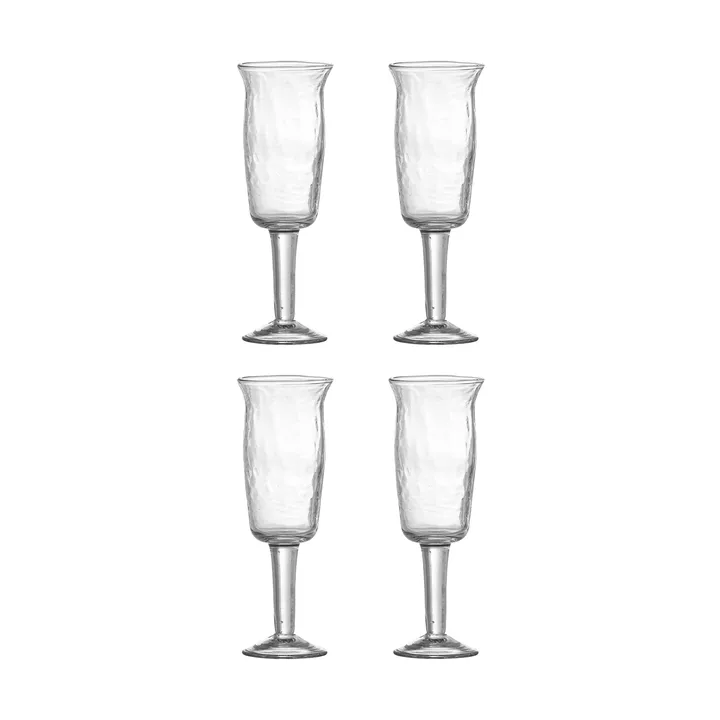 Asha北欧风格白葡萄酒杯4件装 - 透明色 - Bloomingville