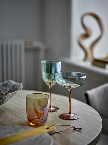 Aston北欧风格水杯玻璃杯4件装 - 古铜色 - Bloomingville