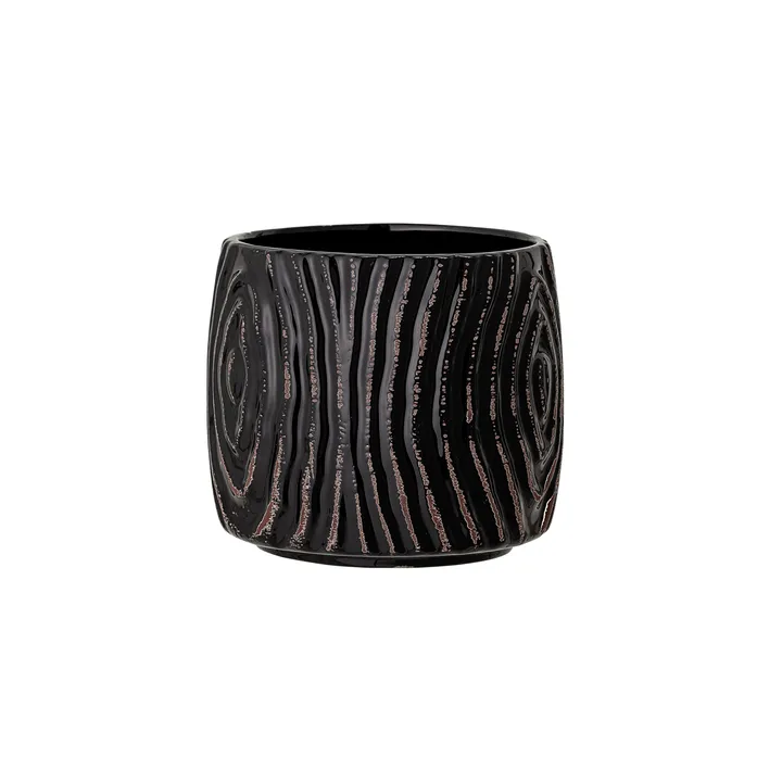 Atena 花盆 Ø13.5cm - 黑色 - Bloomingville