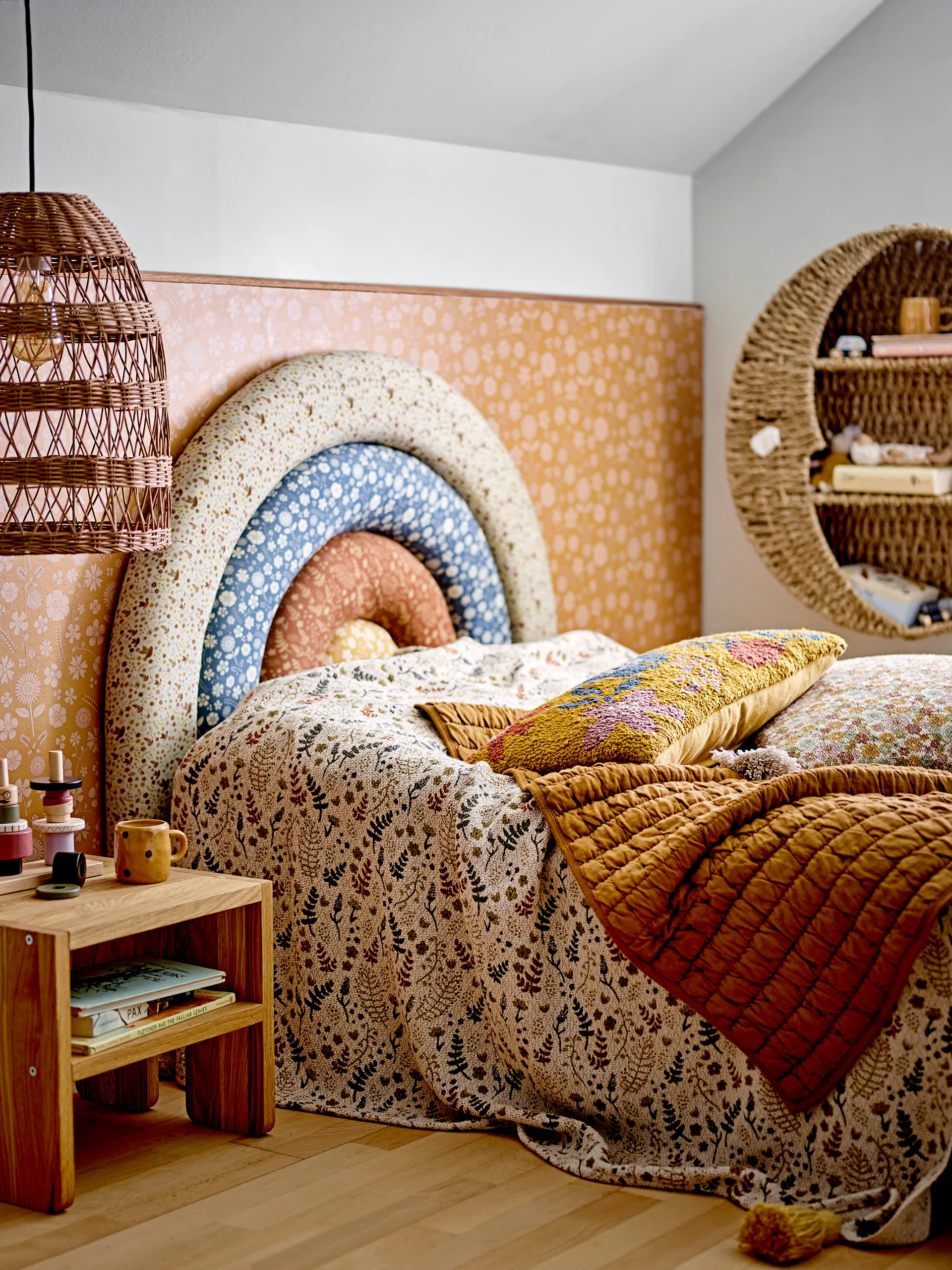 Bas stool 35x30x30 cm 凳子, Oak Bloomingville